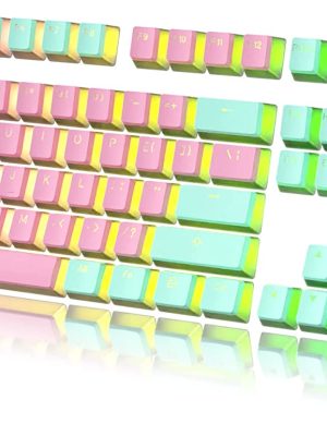 Keyboard Rainbow Backlit Wired Gaming Keyboard